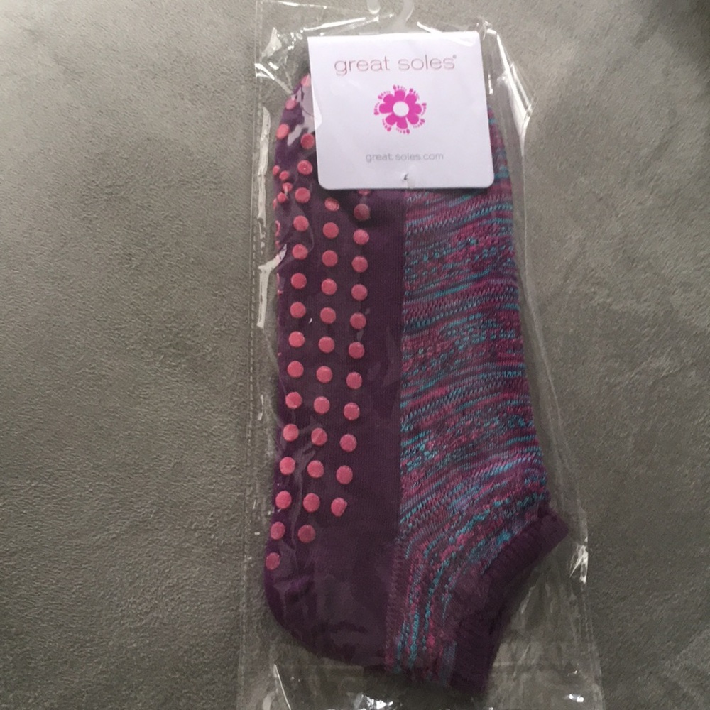 NWT Great Soles ‘Crochet’ Grip Sock
